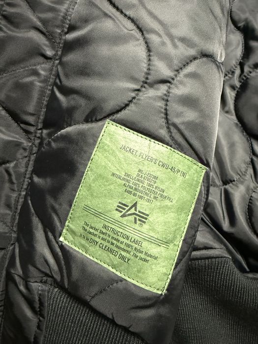 Оригинален бомбър Аlphа Industries CWU-45/Р