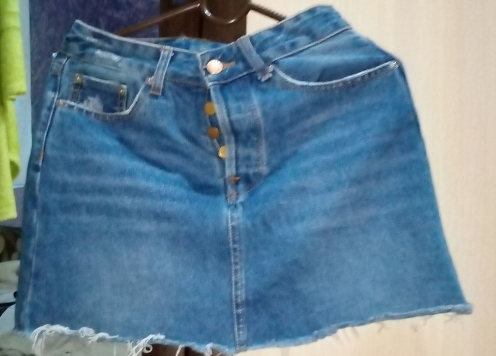 Продам джинсовые мини юбки (1500)
