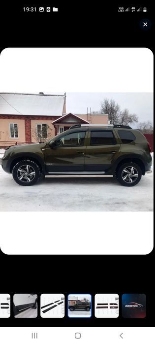 Молдинг на рена дастер