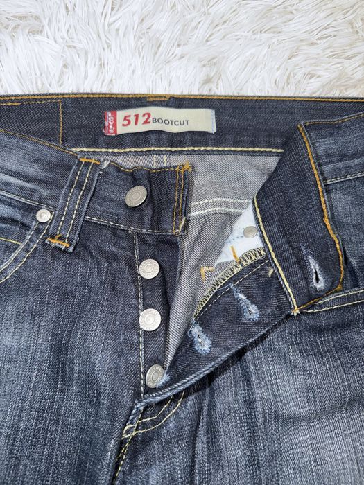 Винтажные levis 512 bootcut джинсы