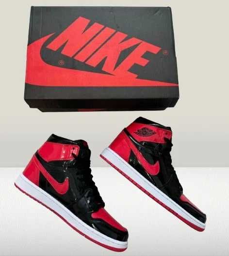 Adidasi Nike Air Jordan Bred Patent / Alte modele - orice marime