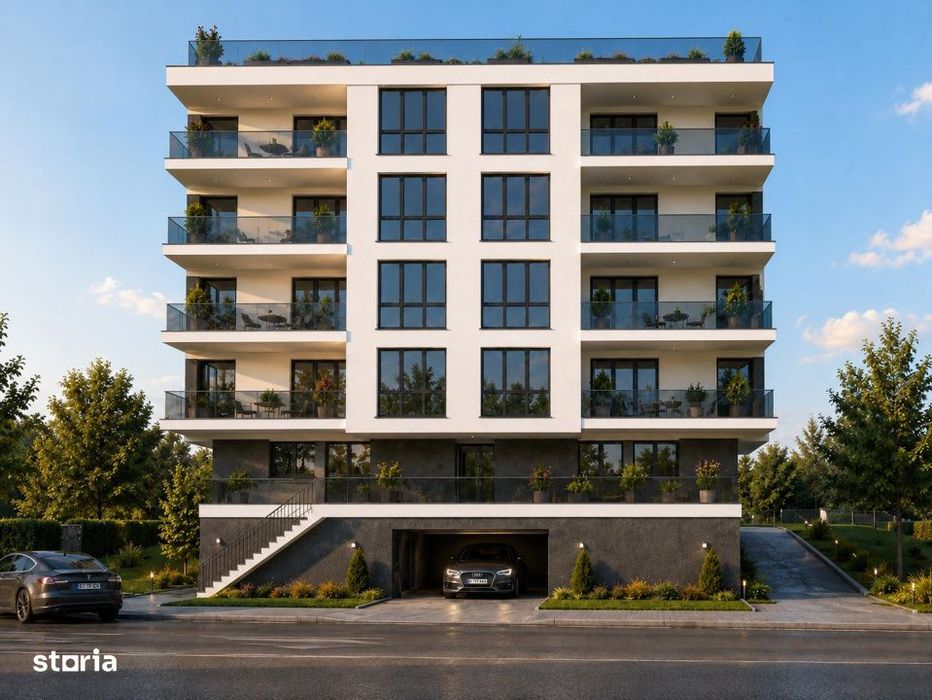 Proiect rezidential S+P+4 la vanzare | 1.782 mp teren
