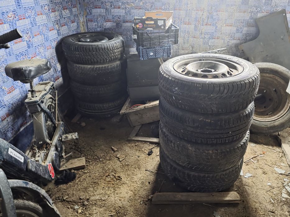 Roti, cauciucuri 185/65 R 15 88T, roti bmw, roți cu 5 găuri, roți