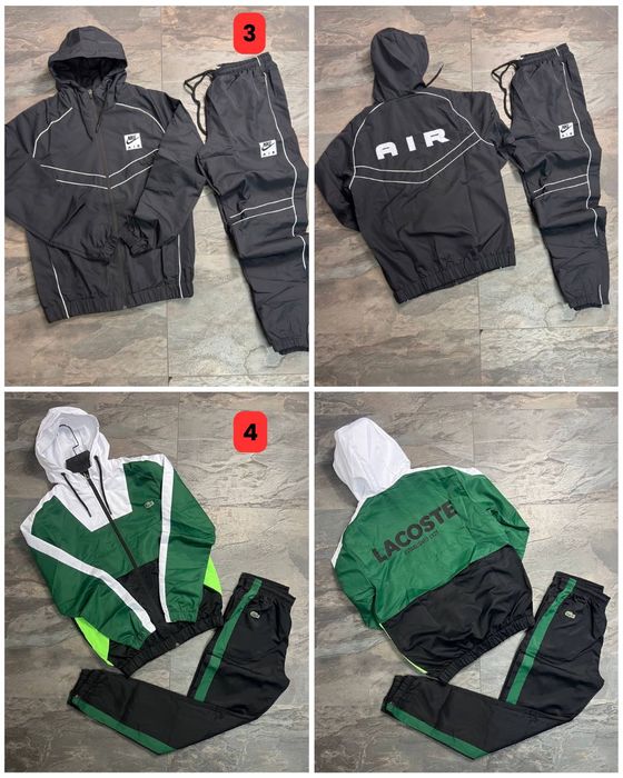 !НОВО! Мъжки Шушлякови Екипи |Nike|Lacoste|Jordan