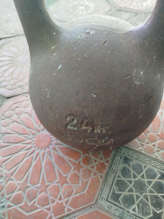 Shtanga 30 kg lik, gira 24 kg, alohida ham sotiladi