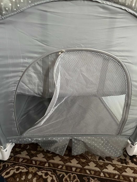 Бебешка кошара Lorelli Sleep`N`Dream Plus 2 нива Grey Bear