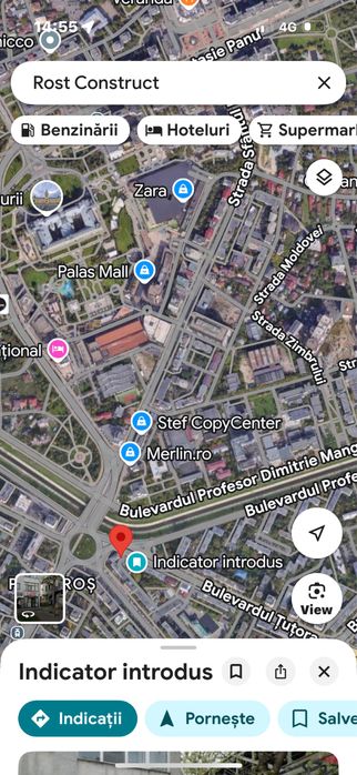 spațiu comercial În Podu ros în stația de tramvai vad comercial