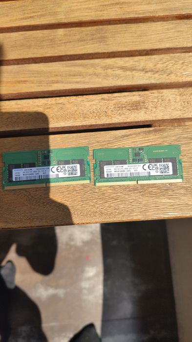 Продавам RAM Samsung DDR5 SODIMM 4800MHz 2x8GB