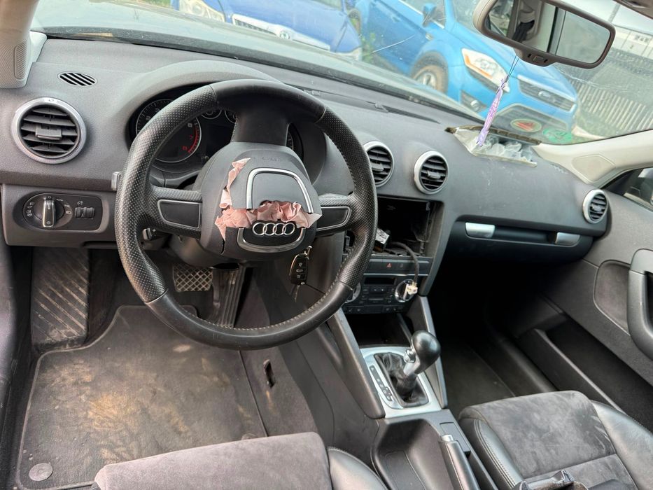 Dezmembrari Dezmembrez Audi a3 facelift 2010 gri lz7l 1.8 tfsi CDAA DSG LSS volan stanga