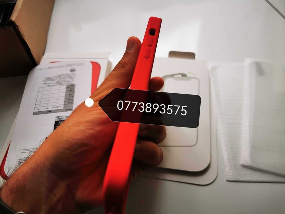 St Husa silicon + 2 folii sticla protectie ecran iPhone 14 Pro MAX