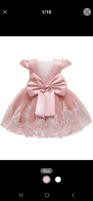 Rochiță botez 3-6 L 75 lei