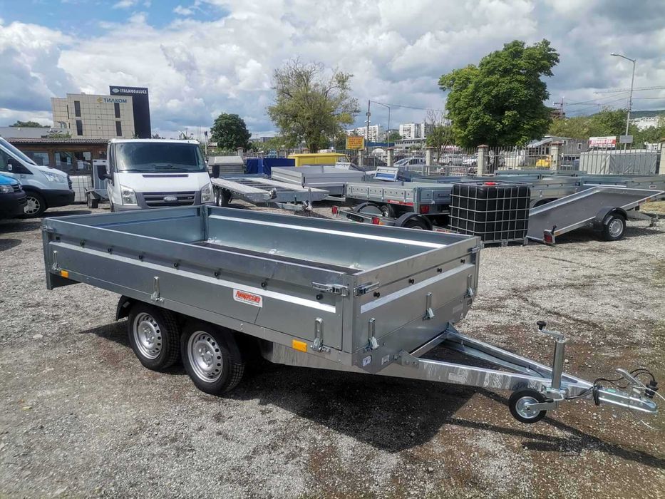 НОВО ремарке за лек автомобил NEPTUN NORDICA N7-320 2KPS