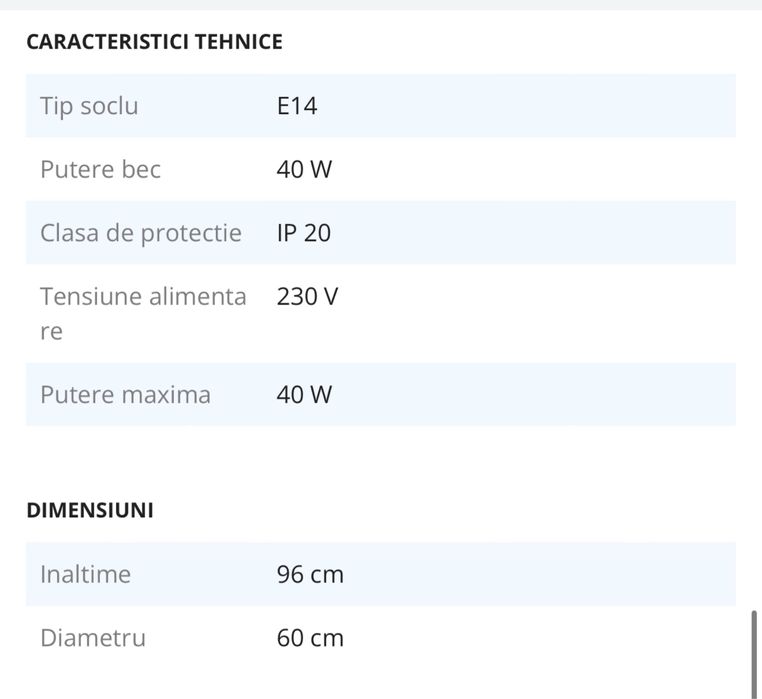 Lustra clasica 5 becuri E14 FAUSTA KL0079 Klausen