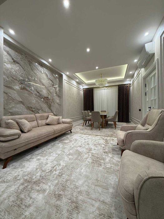 Tashkent City Boulevard 3х комнатная евро квартира 92м2 вид на Милан: