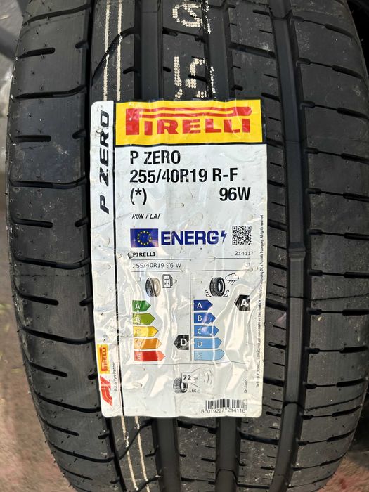 2x Anvelope Vara 255/40R19 96W Pirelli P Zero *- Runflat - DOT2022 - NOI