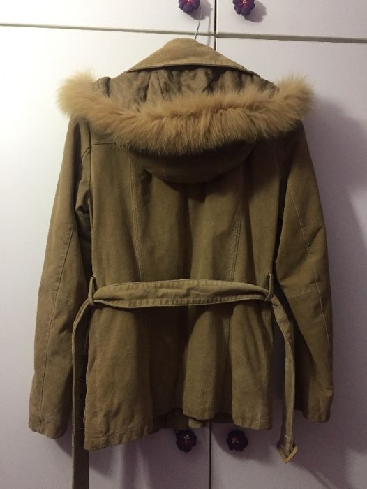 Jacheta piele intoarsa