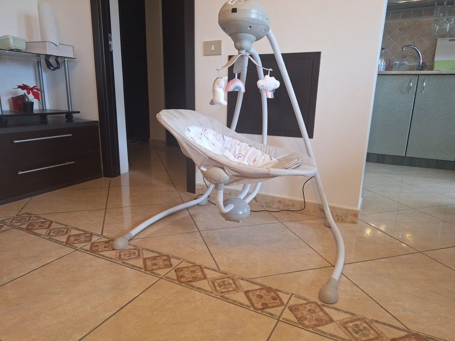 Leagăn electric bebeluși, balansoar bebe