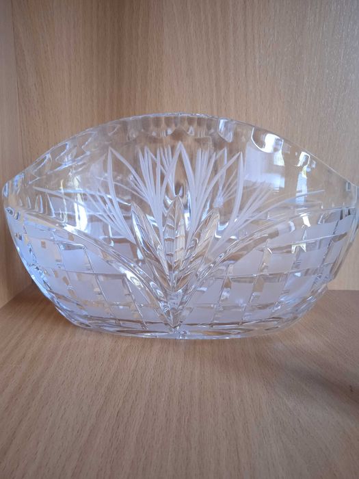 Ваза хрустальная ладья.