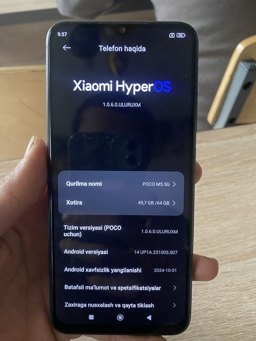Poco M5 ideal 1 qul ishlatilgan !!