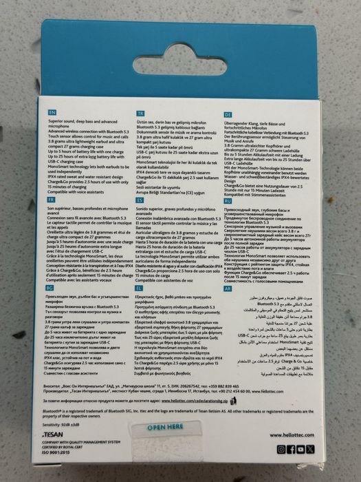 Безжични слушалки ttec Mode (True Wireless)