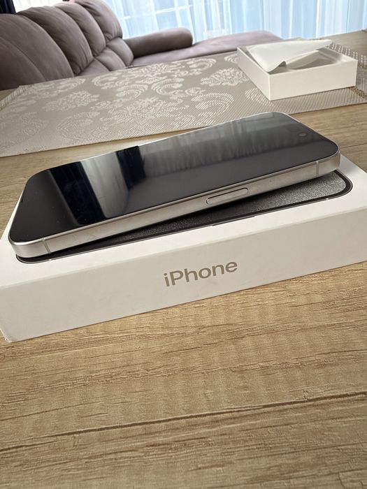 Vand iPhone 15 PRO 256GB White Titanium Alb 80%