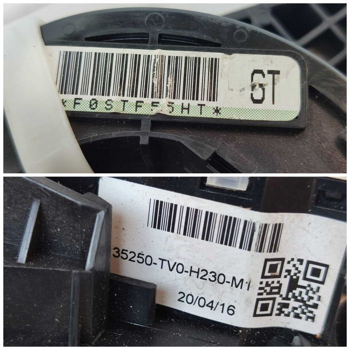 Ansamblu manete comenzi volan + spiră Honda Civic IX 35250TV0H230M1 2017 / [2011-2017] / (5B3)