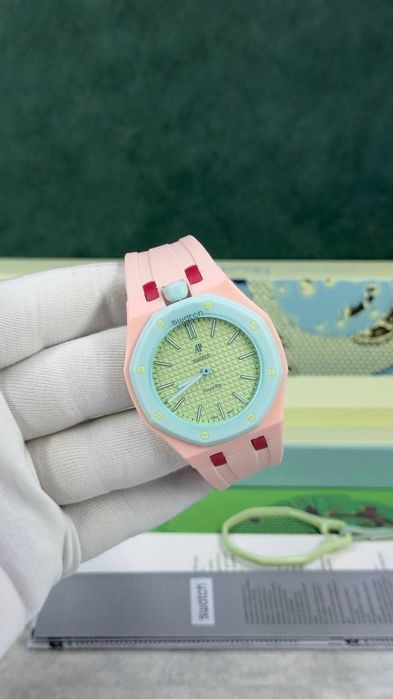 PREMIUM Унисекс часовник AP × Swatch 2026