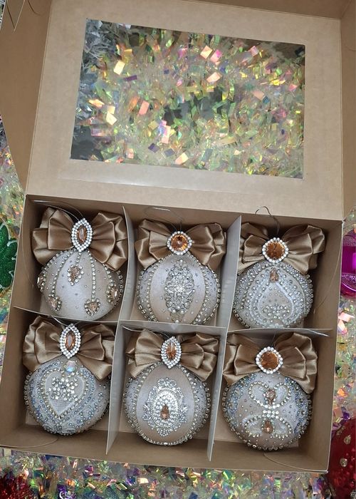 Ёлочные игрушки ручная работа