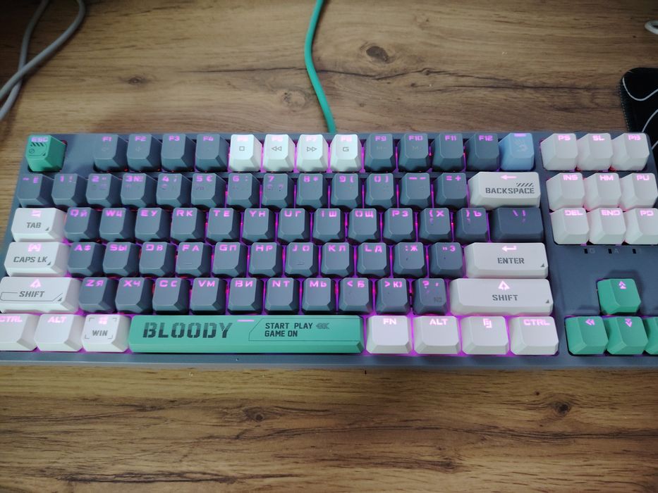 Клавиатура s87 rgb mechanical keybord
