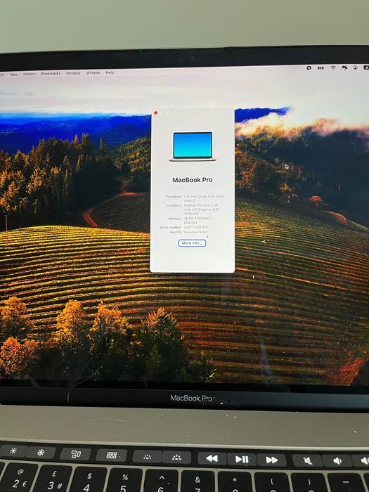 Лаптоп MacBook Pro 15", 2017, A1707