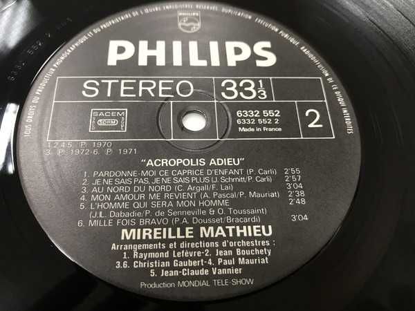 Виниловая пластинка Mireille Mathieu
