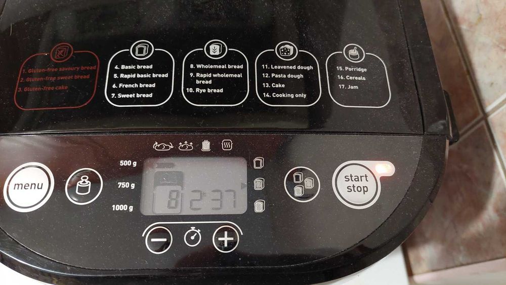 Хлебопекарна Tefal Pain Plaisir