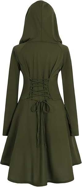 Velmawig Готически дрехи Дамски средновековен ренесансов костюм ELF