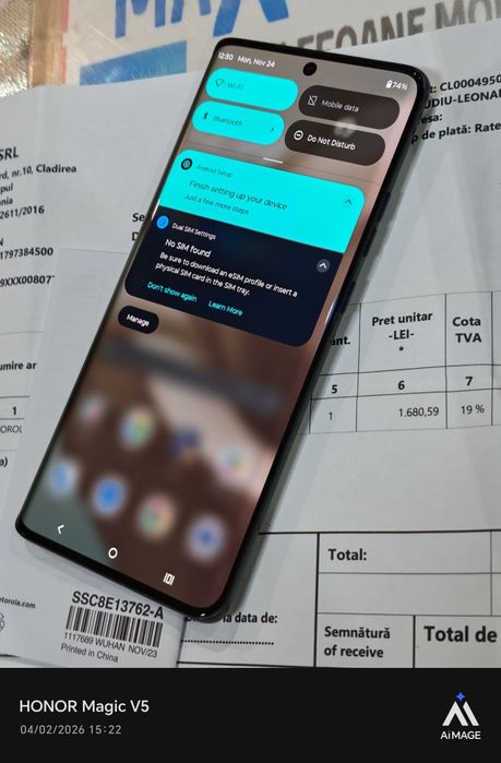 Motorola Edge 50 - 512 GB  / 12 GB RAM  impecabil/ Factura și Garantie