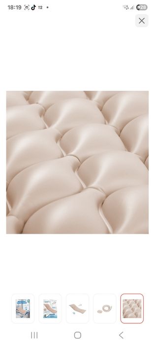 Матрас противопролижный надувной