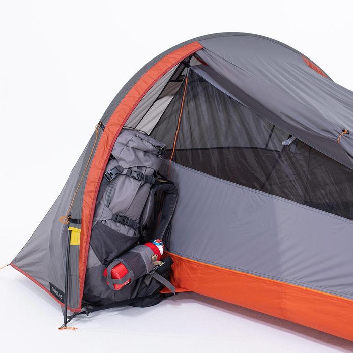 Cort tunel de trekking 2 locuri, ultra - produs resigilat Decathlon