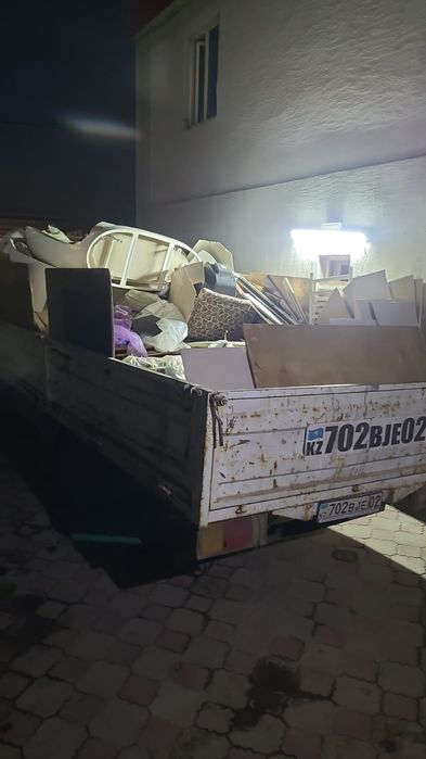 Вывоз стройтельного мусора Вывоз мусора Газель Алматы Вывоз отходов