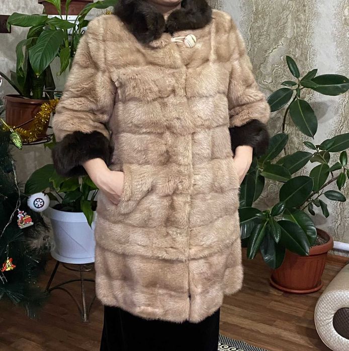шуба норковая б/у