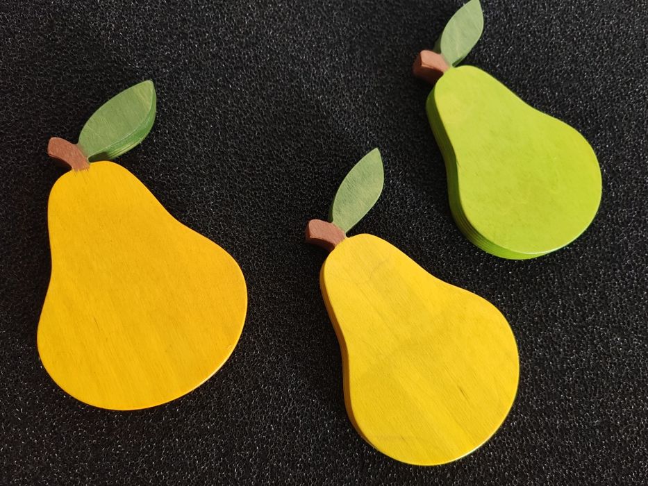 Set 3 suporturi din lemn pentru cană (coastere)