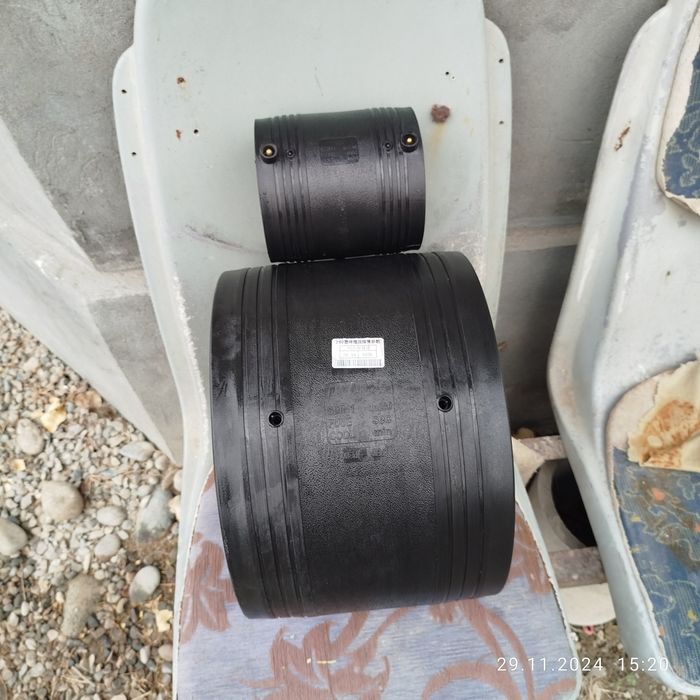 Большые трубы соединяем