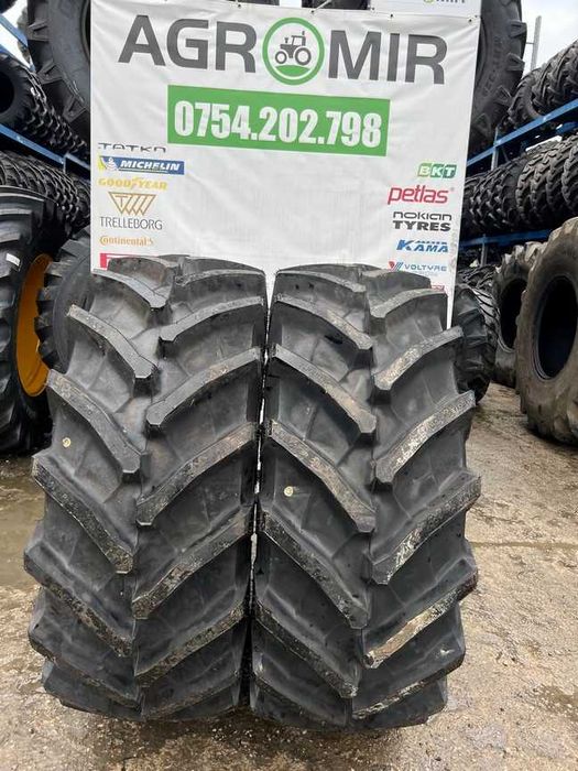 480/65R28 cu garantie cauciucuri noi radiale pentru tractor fata