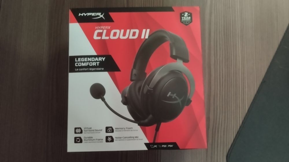 Наушники HyperX Cloud 2, новые