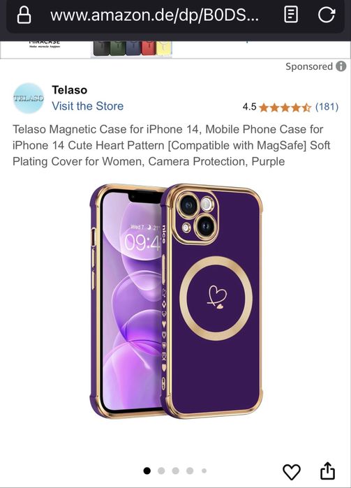 Калъф за iphone 14