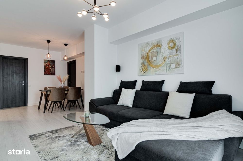 NOU! 3 camere, mobilat LUX , 2 bai - Porsche PIPERA
