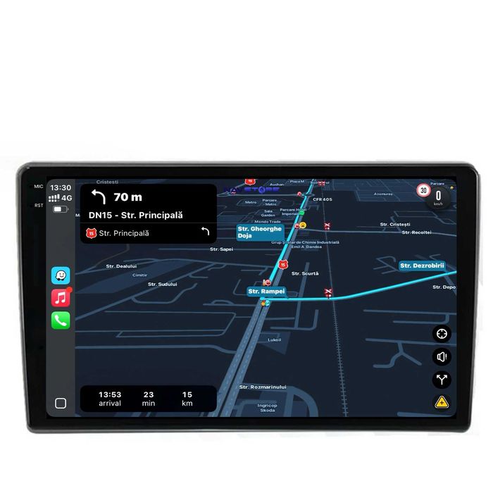 Navigatie Dedicata Peugeot 407 (2004-2011) ,9 Inch,Wi-Fi BT,Carplay