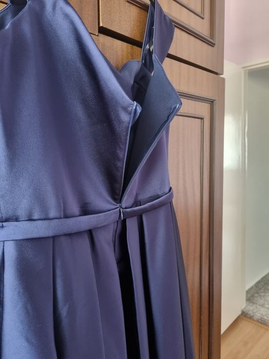 Дамска синя рокля