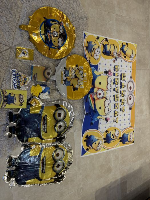 Украса за детски рожден ден Миньони