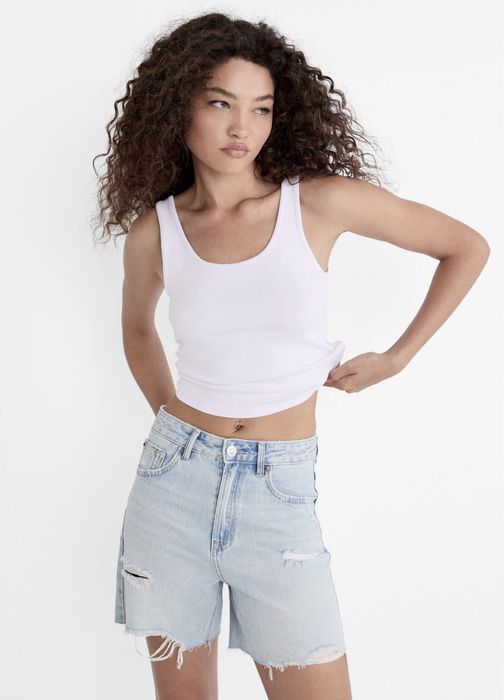 Pantaloni scurti blugi Stradivarius 38