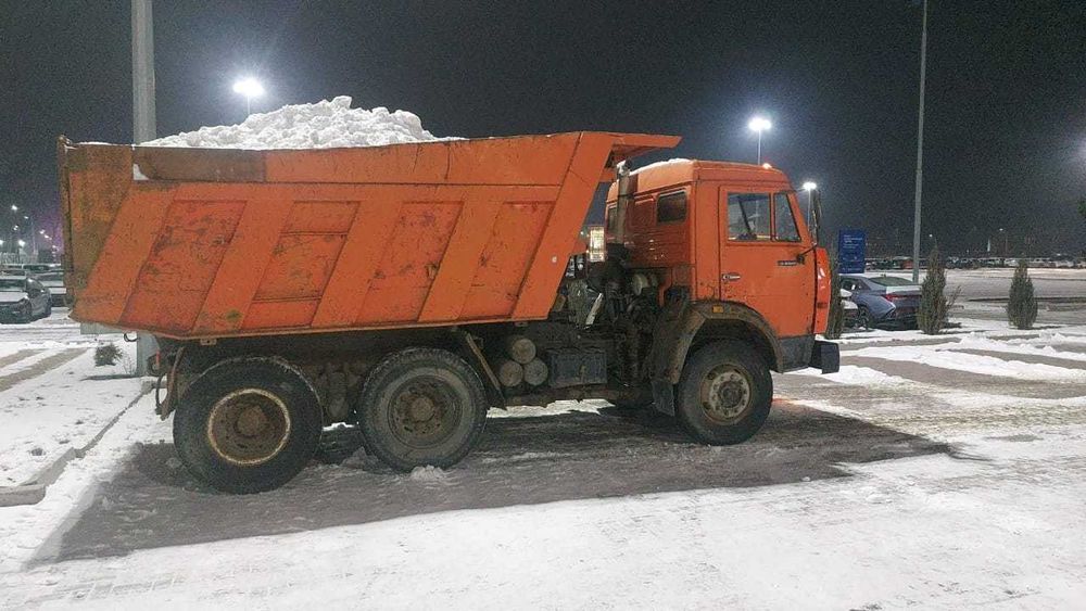Вывоз снега, строймусора в Алматы.