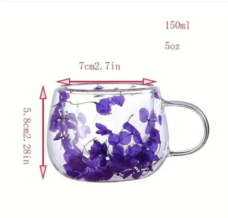 Стъклени чаши 2бр.